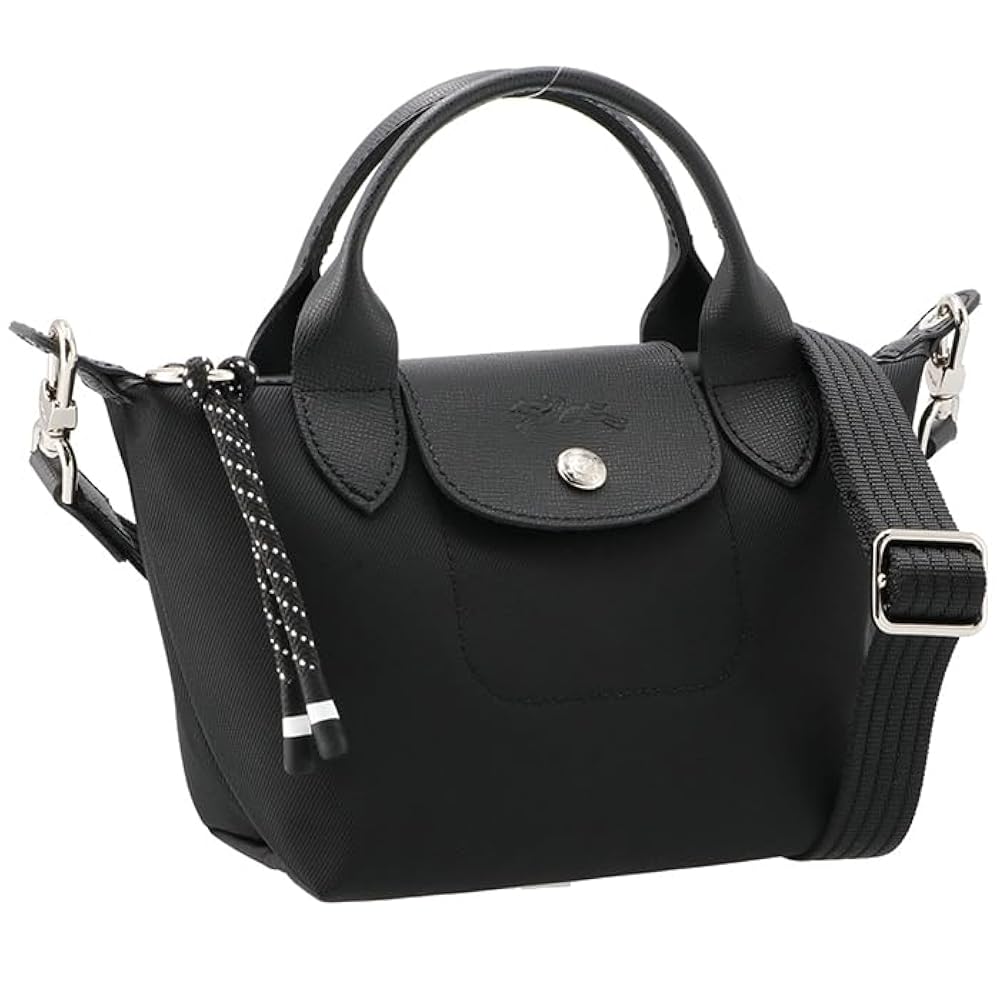 【新品】ロンシャン ル プレアージュ エナジー M 2WAY ブラック 新品】ロンシャン ル プレアージュ エナジー M 2WAY ブラック